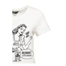 Queen Kerosin Gin Tonic T-Shirt Off White