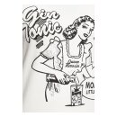 Queen Kerosin Gin Tonic T-Shirt Off White