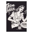 Queen Kerosin Gin Tonic T-Shirt Black