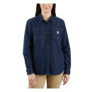 Carhartt Midweight women denim shirt