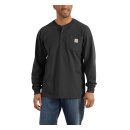 Carhartt Henley longsleeve black