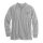 Carhartt Henley longsleeve heather grey
