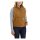 Carhartt Sherpa-lined women mock-neck vest brown