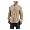 Carhartt Chambray shirt dark tan chambray