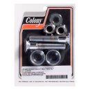 Colony, lower Dyna shock mount  kit. Chrome