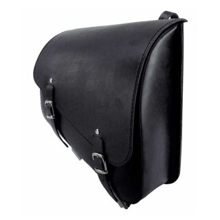 Longride Leder Satteltasche schwarz für Harley XL Sportster 04-21
