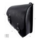 Longride Leder Satteltasche schwarz für Harley XL Sportster 04-21