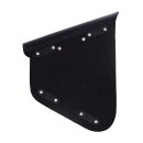 Longride, swingarm bag. Smooth, black leather