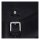 Longride, swingarm bag. Smooth, black leather