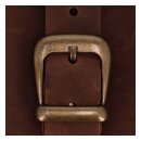 Longride Leder Solo Satteltasche braun für Harley Softail 87-17