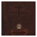Starrahmen Leder Satteltasche Longride Saddlebag für Harley FXST Softail