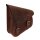 Starrahmen Leder Satteltasche Longride Saddlebag für Harley FXST Softail