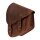 Starrahmen Leder Satteltasche Longride Saddlebag für Harley FXST Softail