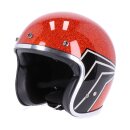 The Roeg x 13 1/2 skull bucket jettson Helm helmet amber