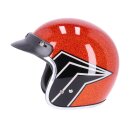 The Roeg x 13 1/2 skull bucket jettson Helm helmet amber