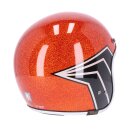 The Roeg x 13 1/2 skull bucket jettson Helm helmet amber