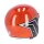 The Roeg x 13 1/2 skull bucket jettson Helm helmet amber