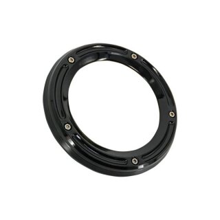 Trask Assault series derby cover. Gloss black