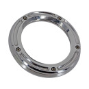 Trask Assault series derby cover. Chrome