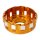 Trask, M8 billet clutch basket. Hard anodized natural