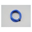 Electrical wire. 2 meter 0.75sq. Blue