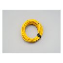 Electrical wire. 2 meter 0.75sq. Yellow