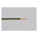 Electrical wire. 2 meter 0.75sq. Black/Yellow