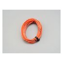 Electrical wire. 2 meter 0.75sq. Orange/White