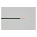 Electrical wire. 1 meter 1.25 sq. mm. Black