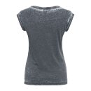 Queen Kerosin Wild One T-Shirt Black