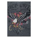 Queen Kerosin Wild One T-Shirt Black