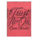Queen Kerosin Trust No One T-Shirt Red