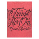 Queen Kerosin Trust No One T-Shirt Red