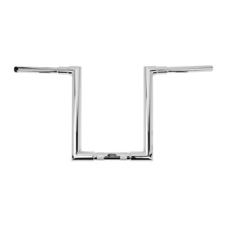 Burly, 1-1/2" Jason bar, 14â€ rise. Chrome