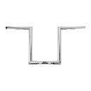Burly, 1-1/2" Jason bar, 14â€ rise. Chrome