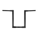 Burly, 1-1/2" Jason bar, 16â€ rise. Black