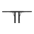 Burly, Folsom bar 10â€. Matte black