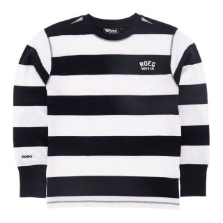 Roeg Ricky Longsleeve schwarz weiß gestreift