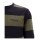 Roeg Shawn stripe sweatshirt Pullover army grün