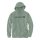 Carhartt Signature logo hoodie jade heather