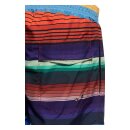 King Kerosin AOP Striped swim shorts