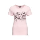 Queen Kerosin Rockn Roll Queen T-Shirt Pink