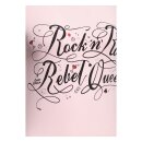 Queen Kerosin Rockn Roll Queen T-Shirt Pink