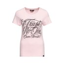 Queen Kerosin Trust no one T-Shirt Pink