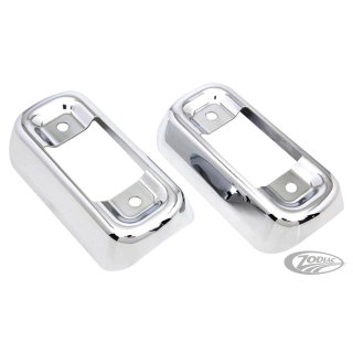 4" Muffler Chr Bracket Covers FLT/H86-16