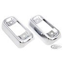 4" Muffler Chr Bracket Covers FLT/H86-16