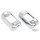 4" Muffler Chr Bracket Covers FLT/H86-16