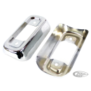 4" Muffler Chr Bracket Covers FLT/H17-Up