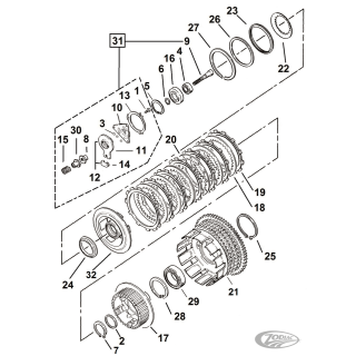 10pck retaining ring