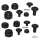 Cover Kit Smooth Black ST18-Up